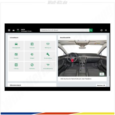 Hella Gutmann Tester / Kfz Diagnosegerät mega macs PLUS inkl. DIAG-Modul PLUS 1